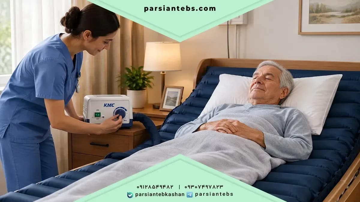 Types of alternating-pressure and pressure-relief mattresses for bedridden patients